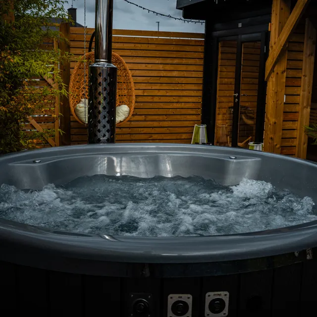 The hot jacuzzi
