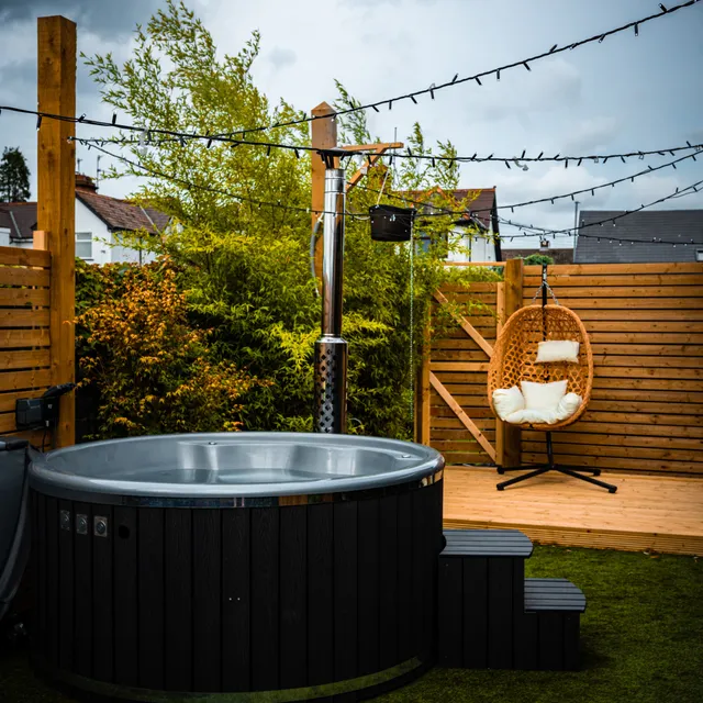 The hot jacuzzi
