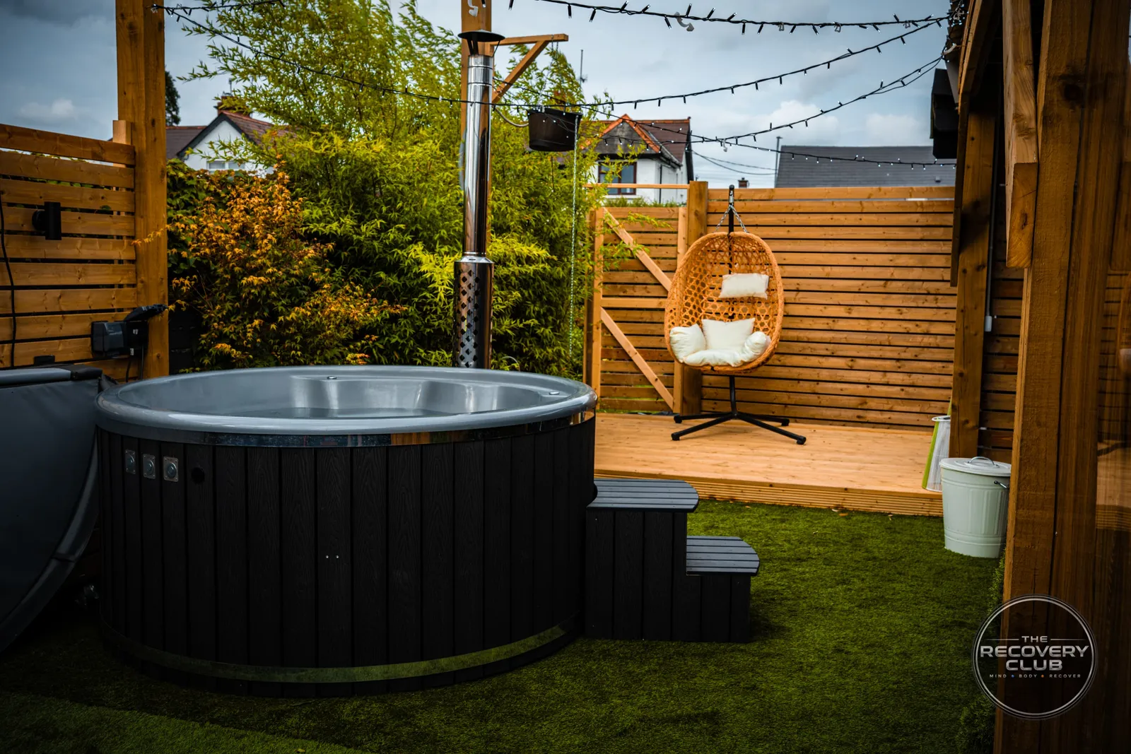 The hot jacuzzi