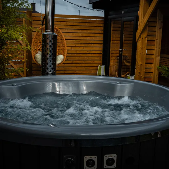 The hot jacuzzi