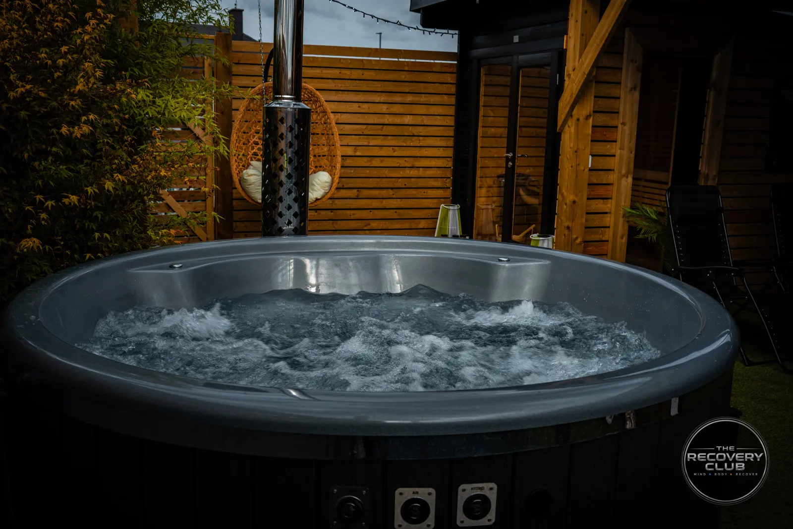 The hot jacuzzi