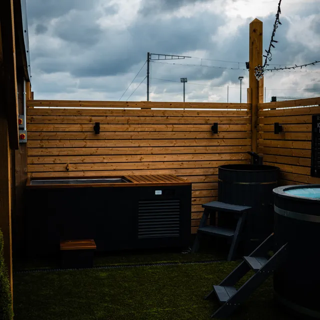 The ice bath