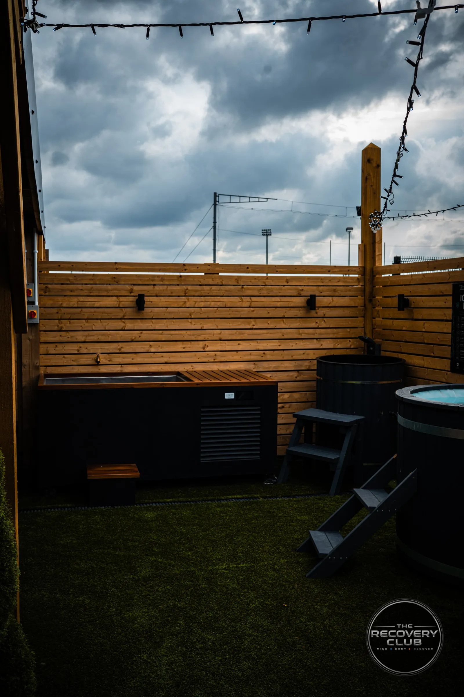 The ice bath