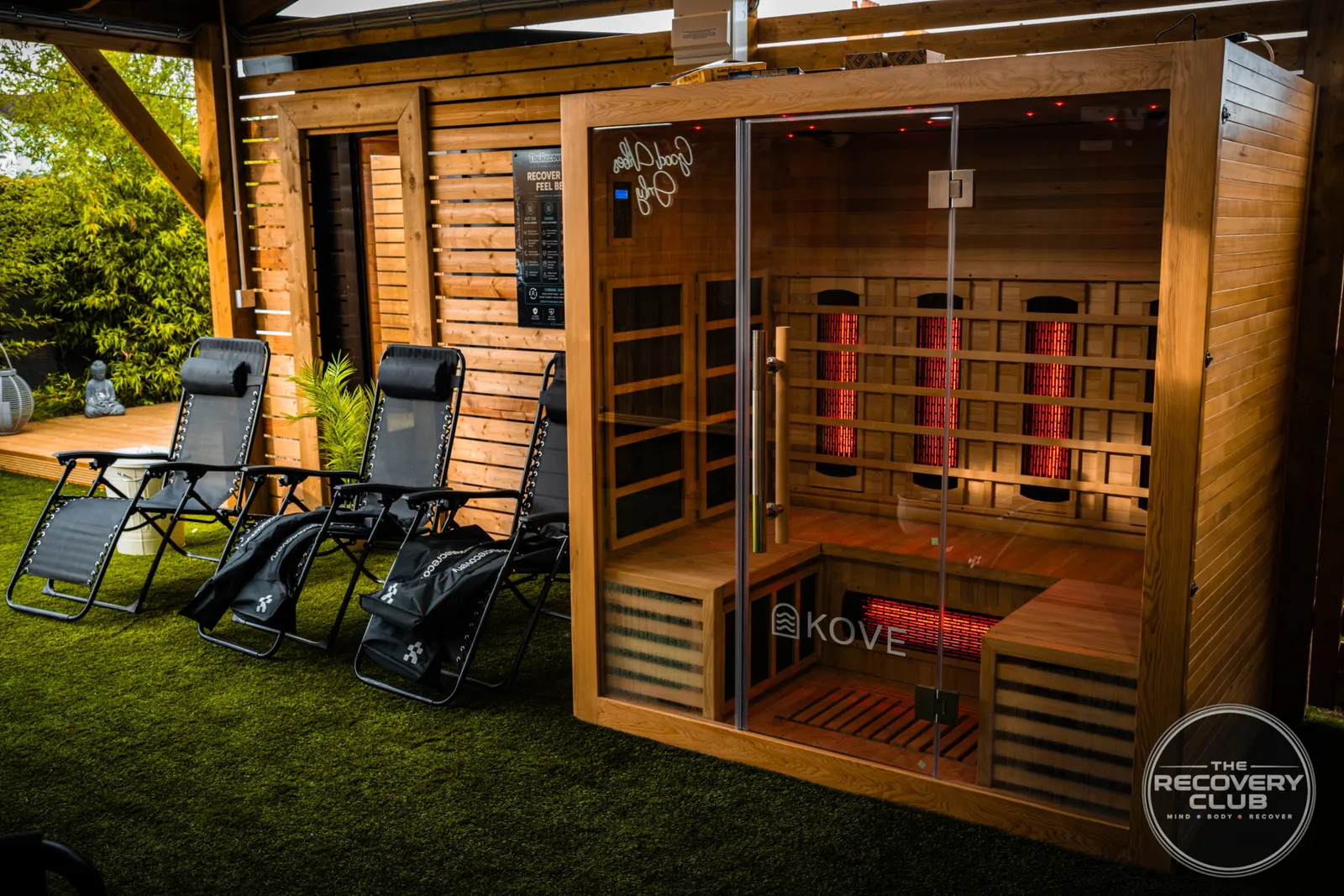 The infrared sauna