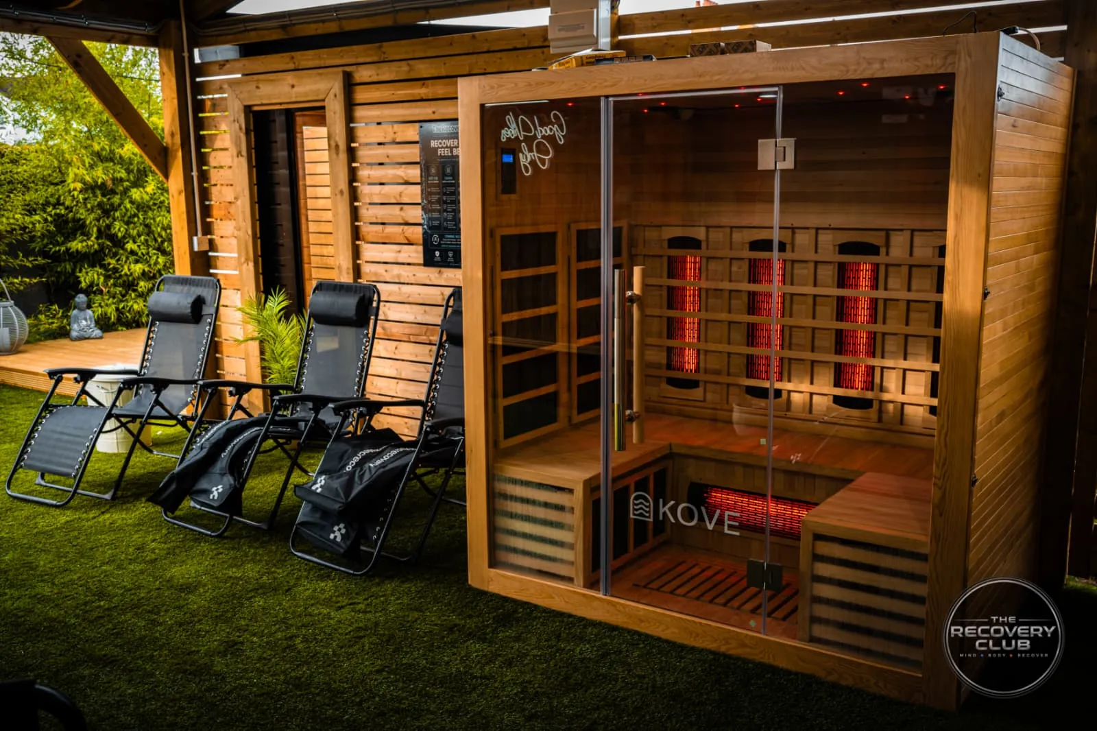 The infrared sauna