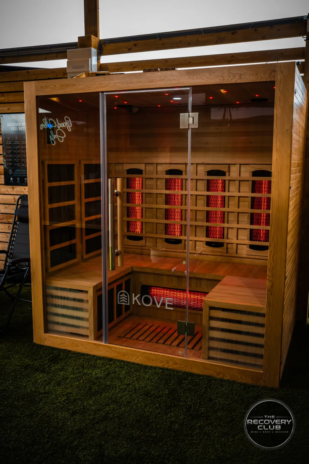 The infrared sauna