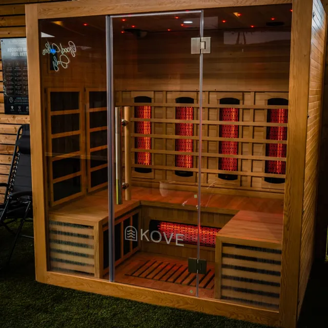 The infrared sauna