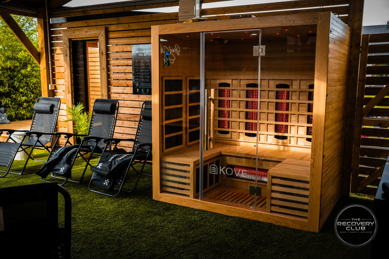 The infrared sauna
